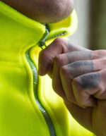 Hi-Vis Safety Fleece-Jacket Bergen – Bild 6